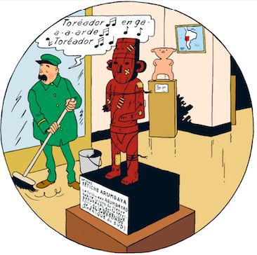 Hergé/Moulinsart 2018 – De beelden van het werk van Hergé zijn auteursrechtelijk beschermd en mogen niet worden gebruikt zonder de voorafgaande schriftelijke toestemming van MOULINSART (www.tintin.com).